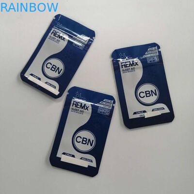 Perca o cheiro de empacotamento do comprimido da saúde do peso impermeabilizam o saquinho de chá vazio da folha de alumínio para a amostra do pó da semente