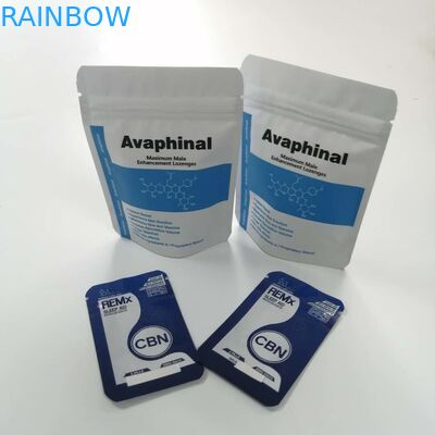 Perca o cheiro de empacotamento do comprimido da saúde do peso impermeabilizam o saquinho de chá vazio da folha de alumínio para a amostra do pó da semente