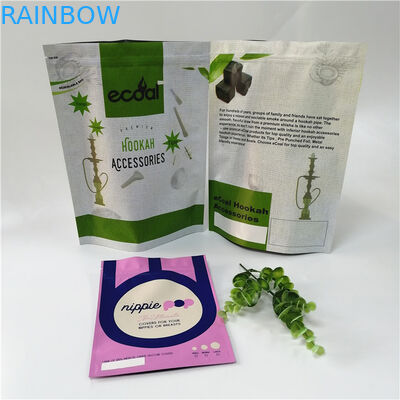 Pó personalizado dos malotes do suporte acima que empacota saquinhos de chá de moringa