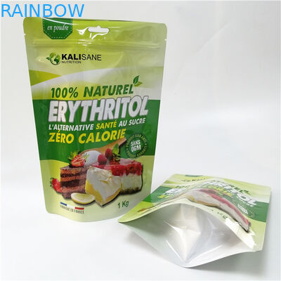 Pó personalizado dos malotes do suporte acima que empacota saquinhos de chá de moringa