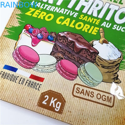 Pó personalizado dos malotes do suporte acima que empacota saquinhos de chá de moringa