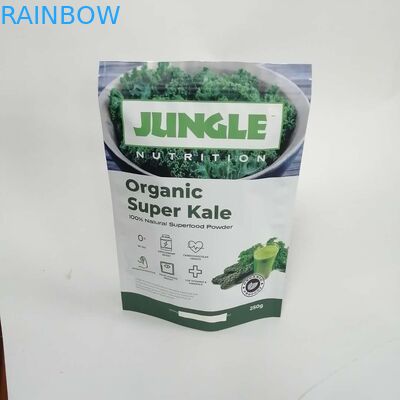 O aferidor plástico feito sob encomenda do produto comestível está o empacotamento feito sob encomenda acima secado da especiaria do alimento