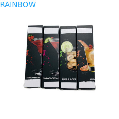 A impressão uv do ponto Eco-amigável da caixa de papel para o empacotamento do perfume projeta