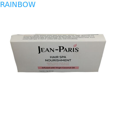 caixas de empacotamento cosméticas do batom CMYK 30g Whiteboard do rímel 20ml