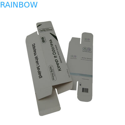 caixas de empacotamento cosméticas do batom CMYK 30g Whiteboard do rímel 20ml