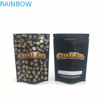 A criança UV personalizada da prova 3.5g 7g Mini Sachets For Preroll Cookies da criança resistente está acima de Doypack