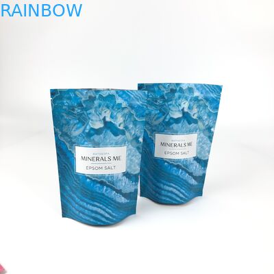 O empacotamento espasmódico da carne do mini petisco digital da cookie da impressão da quantidade levanta-se o saco do zíper com janela clara