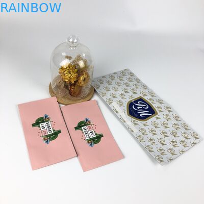 GMOPP plásticos VMPET levantam-se o saco do zíper com janela clara