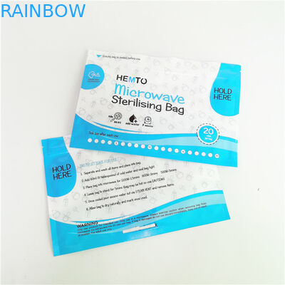Micro-ondas Sterlizer Oven Bag do produto comestível 120mic VMPET
