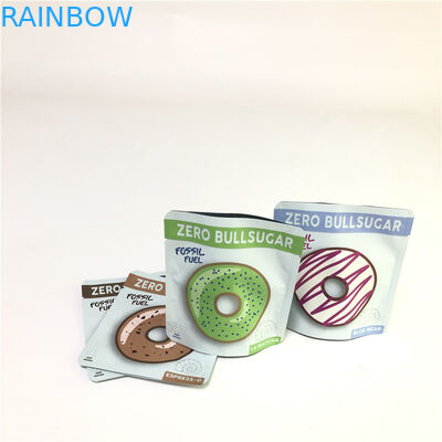 O saco plástico da cookie está acima do saco do fruto de Matt Finish Bag Nut /Cashew/Dry do produto comestível dos malotes de Customzed