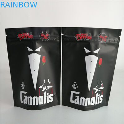 A erva daninha personalizada da porca da cookie 3.5g está acima do saco plástico 7g 18g 24g dos doces do malote do zíper