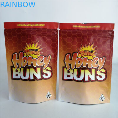 A erva daninha personalizada da porca da cookie 3.5g está acima do saco plástico 7g 18g 24g dos doces do malote do zíper