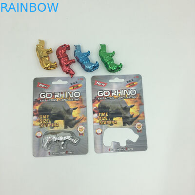 Gravure erval da cápsula 350g do rinoceronte que imprime cartões da bolha 3D