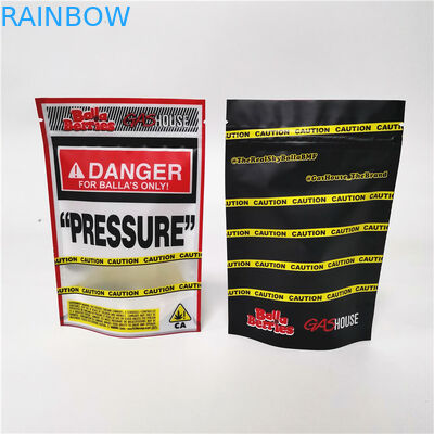 o saco de 3.5g 7g 14g 28g Runtz está acima do saco Ziplock dos doces CBD da cookie da erva daninha do malote