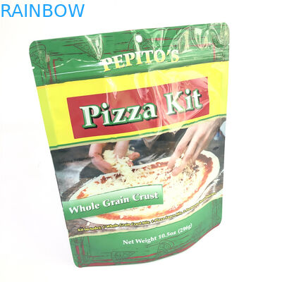Malote de empacotamento do suporte do produto comestível do saco de plástico de Cusromized para o saco de Pckaging do alimento de Mylar da pizza