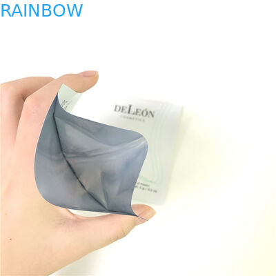 Saco de empacotamento de creme da amostra pequena cosmética branca lisa do saquinho da amostra de Customzed do saco da máscara