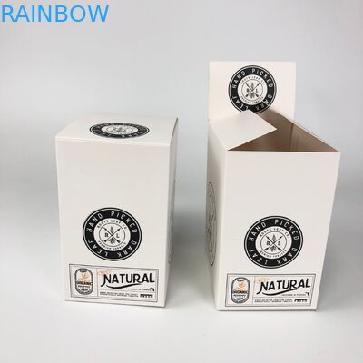 O charuto envolve a caixa de exposição de papel de empacotamento de Preroll da cor de CMYK