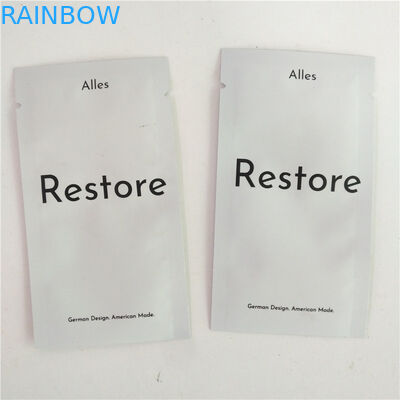 Da folha lateral de três saco de empacotamento cosmético MOPP Mylar do selo