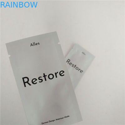 Da folha lateral de três saco de empacotamento cosmético MOPP Mylar do selo