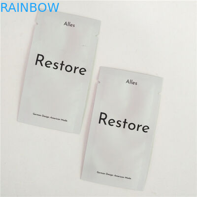 Da folha lateral de três saco de empacotamento cosmético MOPP Mylar do selo