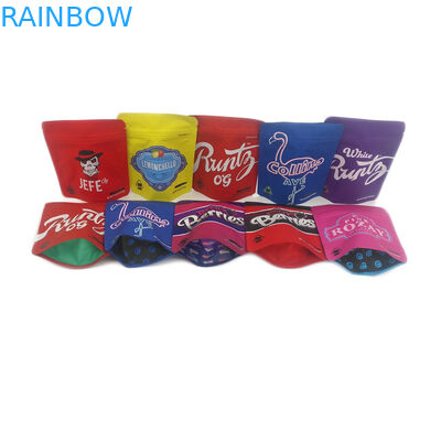 Cannabis impresso feito sob encomenda do zíper que empacota as cookies recicláveis que empacotam o saco de empacotamento da semente do cannabis do saco/prova do cheiro