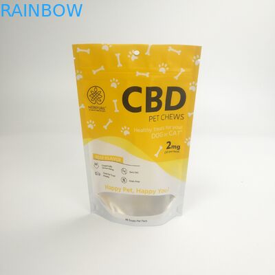 Saco resistente da saída da criança dos sacos de mylar da prova do cheiro do malote da prova da criança dos PCes de MOQ 100 para o empacotamento gomoso das cookies da flor CBD