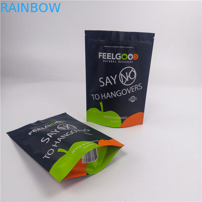 saco de empacotamento da folha de alumínio de 280g Matt Black VMPET MOPP