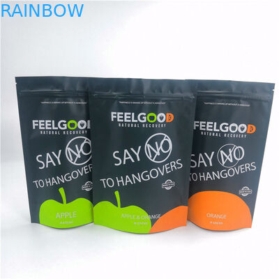 saco de empacotamento da folha de alumínio de 280g Matt Black VMPET MOPP