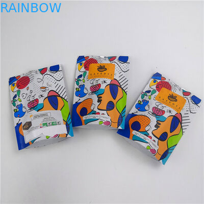 Saco/porcas do empacotamento de alimento do petisco que empacotam o saco/suporte plástico do zíper do pó de leite de chocolate do café acima do malote