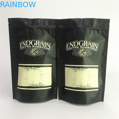 Matte Aluminum Foil Stand acima do empacotamento de empacotamento do café do malote ensaca sacos de Mylar