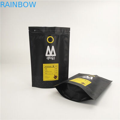 Gravure do resíduo metálico CMYK que imprime o malote da folha de alumínio com zíper/válvula