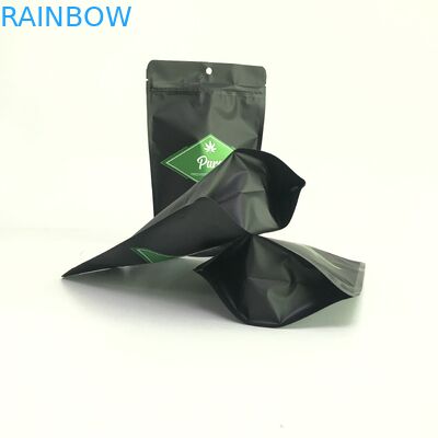 A cor Cannabiss Mylar de Pantone ensaca o empacotamento dos malotes plásticos