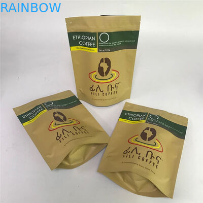 Sacos da folha de alumínio de Matte Finished MOPP VMPET para feijões de café