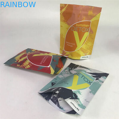 Os MOPP de superfície lustrosos Resealable VMPET Mylar levantam-se sacos