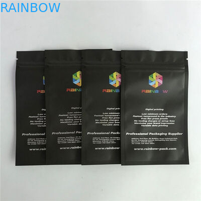 Empacotamento dos malotes plásticos da espessura VMPET da parte superior 130mic do zíper