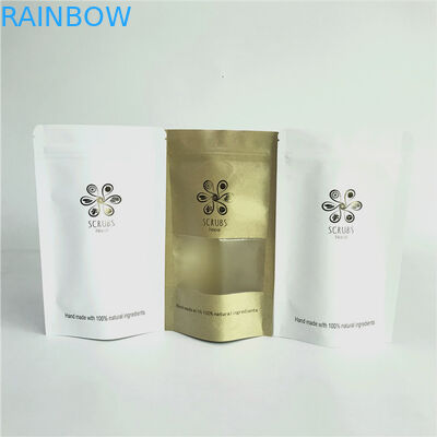 O carimbo quente levanta-se sacos de papel de um MOPP Kraft de 110 mícrons