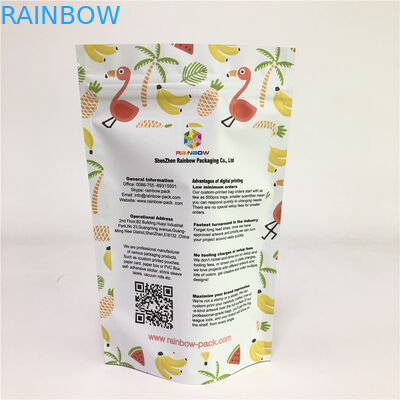 suporte Ziplock plástico do GV Mylar de Runtz da erva daninha 3.5g acima do saco