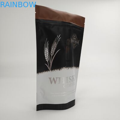 Suporte laminado feito sob encomenda da folha de alumínio acima dos sacos de empacotamento da embalagem do café dos sacos do chá da folha de alumínio de preço de fábrica com costume