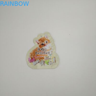malote de empacotamento personalizado do petisco plástico da comida de gato do saco do empacotamento de alimentos para animais de estimação do produto comestível para o cão com logotipo personalizado