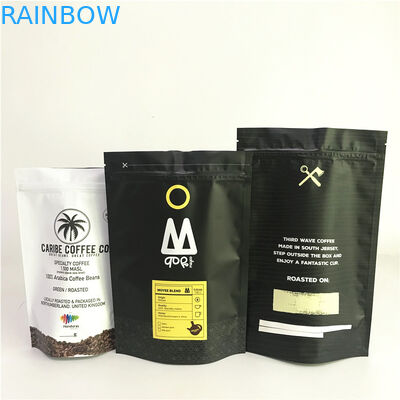 Matte Aluminum Foil Stand impresso feito sob encomenda acima dos sacos com os sacos de Mylar do zíper