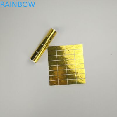 Etiquetas privadas adesivas holográficas de VMPET MOPP para caixas