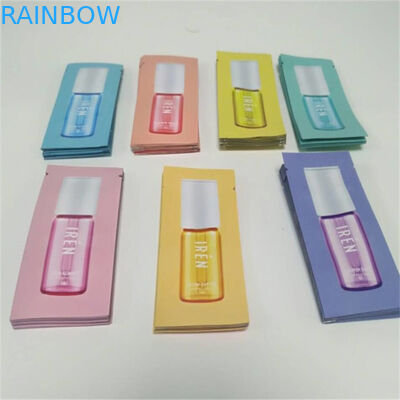 Os sacos de empacotamento de Matte Aluminum Small Sachet SampeL desnatam as amostras que embalam sacos