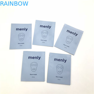 Malote cosmético descartável livre da amostra da amostra para o saquinho selado do limpador três do soro do olho do champô lado facial