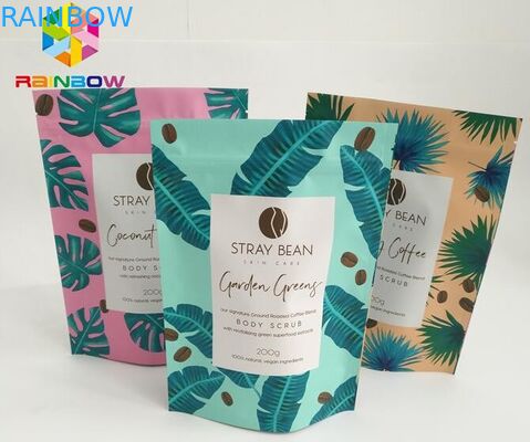 Matte Aluminum Foil Bath Salts aceitado feito sob encomenda ensaca o corpo esfrega sacos de empacotamento de Mylar