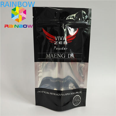 Matte Aluminum Foil Packaging Bags aceitado feito sob encomenda Mylar Ziplock ensaca com janela