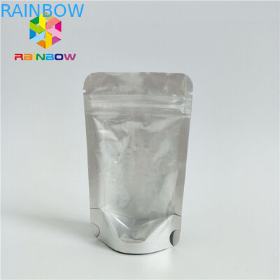 Matte Aluminum Foil Packaging Bags aceitado feito sob encomenda Mylar Ziplock ensaca com janela