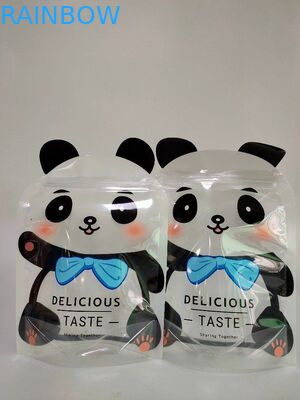 O suporte lustroso que empacota acima sacos personalizou sacos com forma especial