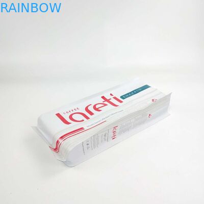 Matt Film Side Gusset Bag Resealable feito sob encomenda com a válvula da folha de alumínio para o café Bean Packaging Pouch