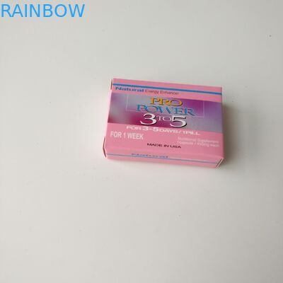 Caixa de empacotamento da droga de papel reta médica feita sob encomenda barata por atacado de Tuck End Pharmaceutical Medicine Pill da pomada