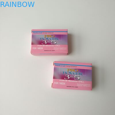 Caixa de empacotamento da droga de papel reta médica feita sob encomenda barata por atacado de Tuck End Pharmaceutical Medicine Pill da pomada